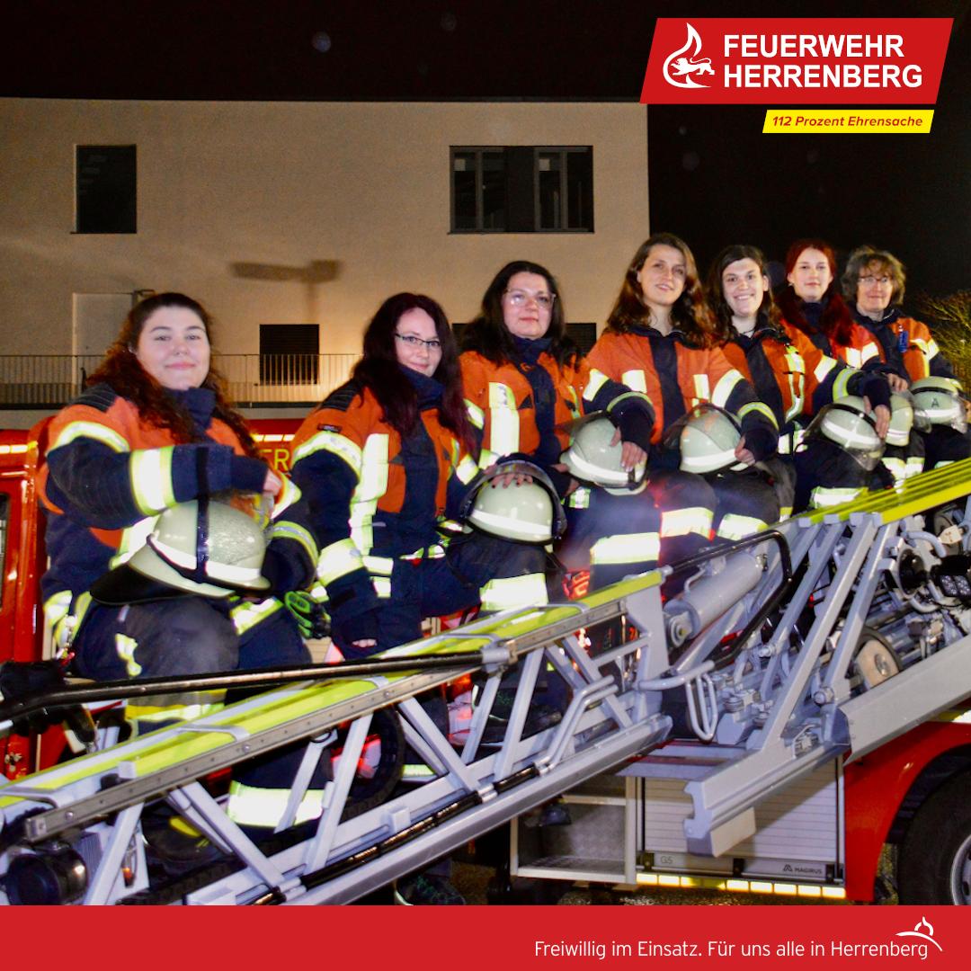 Feuerwehrfrauen der Feuerwehr Herrenberg